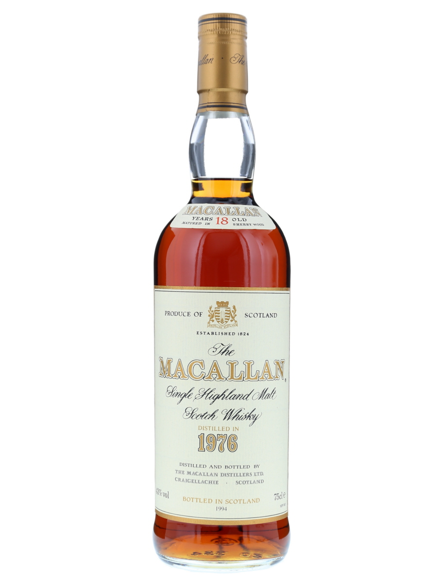 激安アウトレット通販 MACALLAN マッカラン 750ML 1994 1976- 18年 ウイスキー