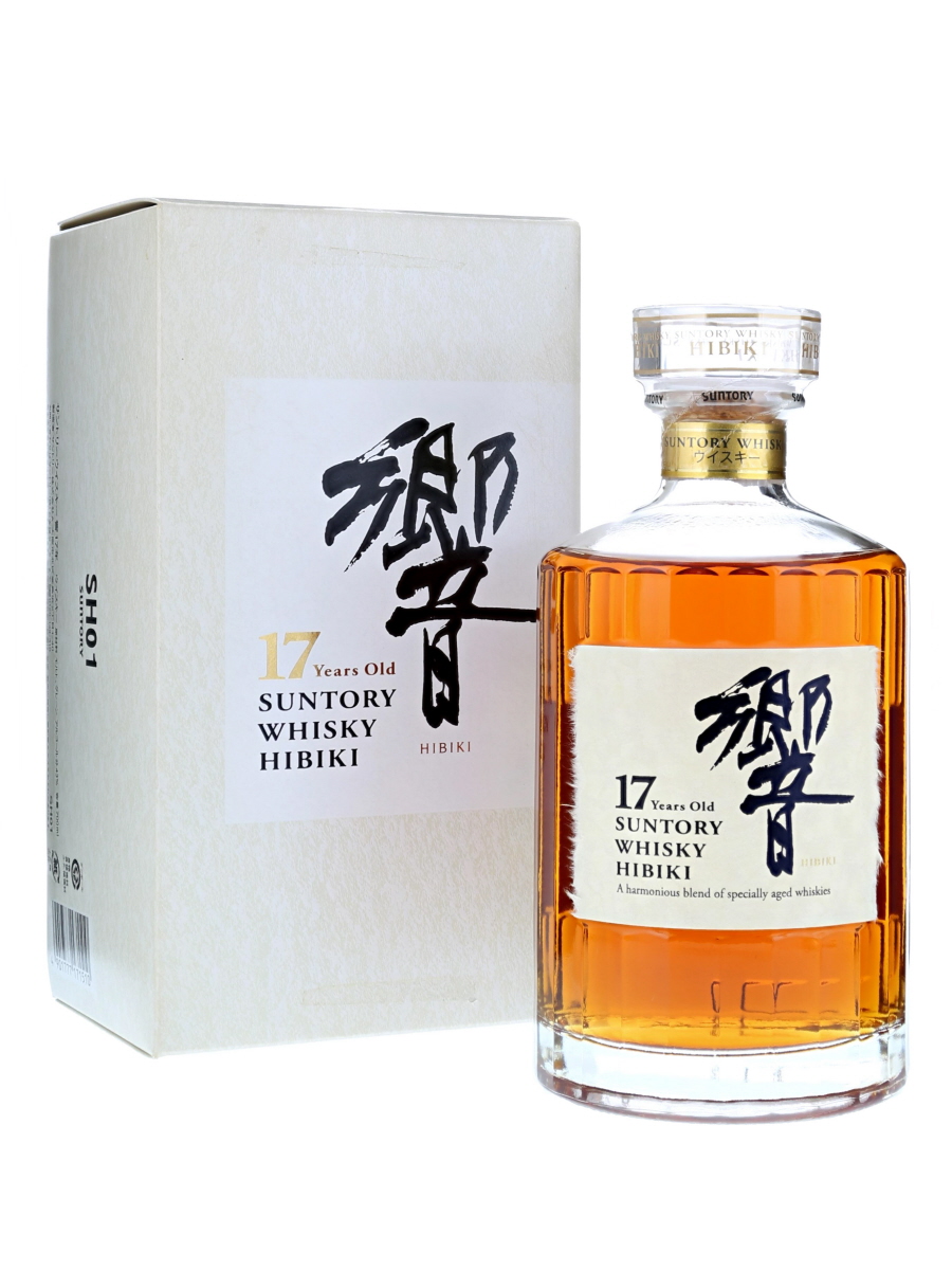 サントリー - 【2007-2010】響17年 裏ラベルゴールド 700ml サントリー ウイスキー 響 旧ラベル 裏ゴールド 金キャップ 金花