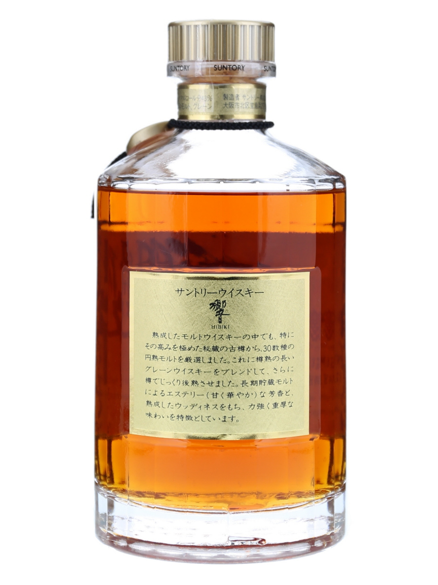 響 17年 表記無し 旧ボトル (裏ラベル 金) 700ml / 43% - 歌舞伎