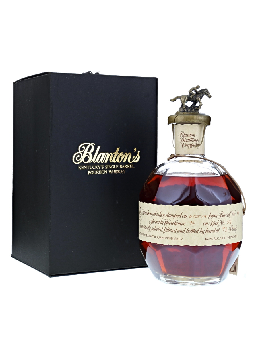 Blanton's Single Barrel Bourbon Dumped on 6-25-91 75cl / US 93