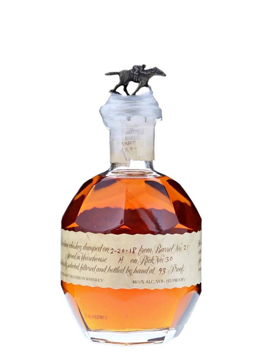 Blanton's Single Barrel Bourbon Dumped on 2-20-18 75cl / US 93
