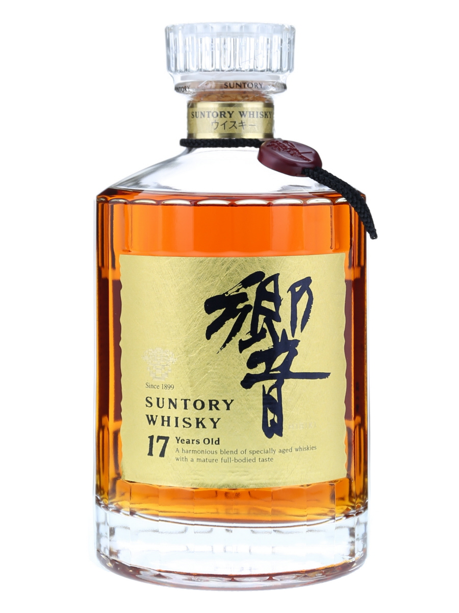 響 17年 旧ボトル ( 表裏 金ラベル) 750ml / 43% - 歌舞伎