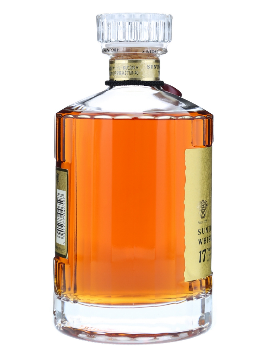 響 17年 旧ボトル ( 表裏 金ラベル) 750ml / 43% - 歌舞伎ウイスキー
