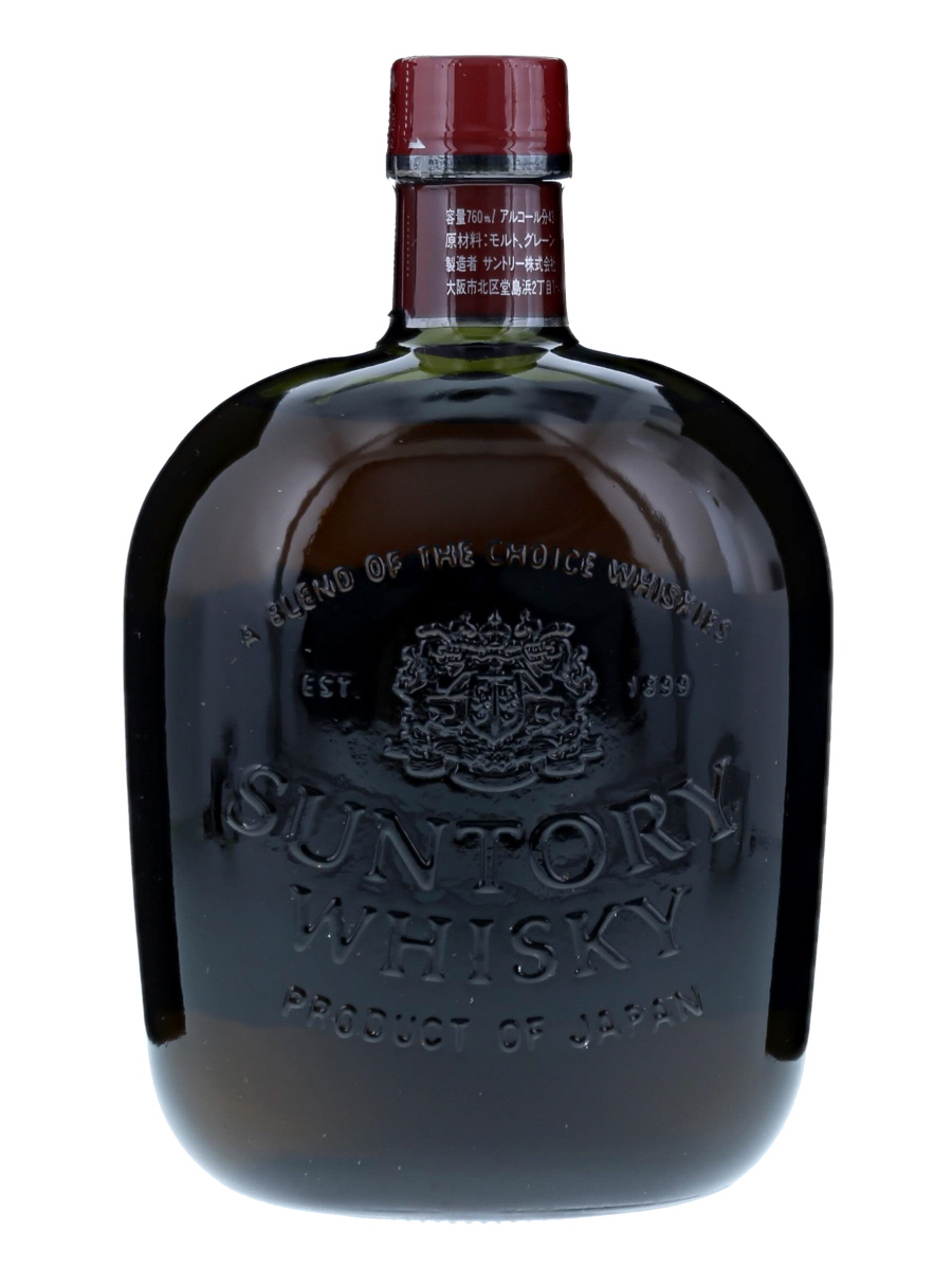 Suntory Old Blended Whisky Zodiac Snake Label Bot. Pre1989