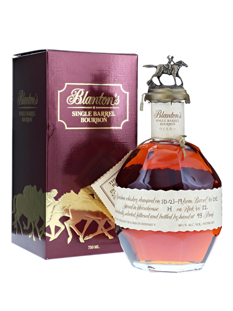 Blanton's ブラントン シングルバレル バーボン Amazon.co.jp: ブラントン シングルバレルバーボン 750ml : 食品