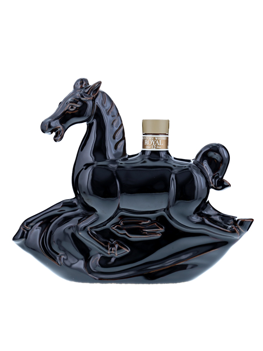 Suntory Royal Blended Whisky 12 Year Zodiac Horse Ceramic