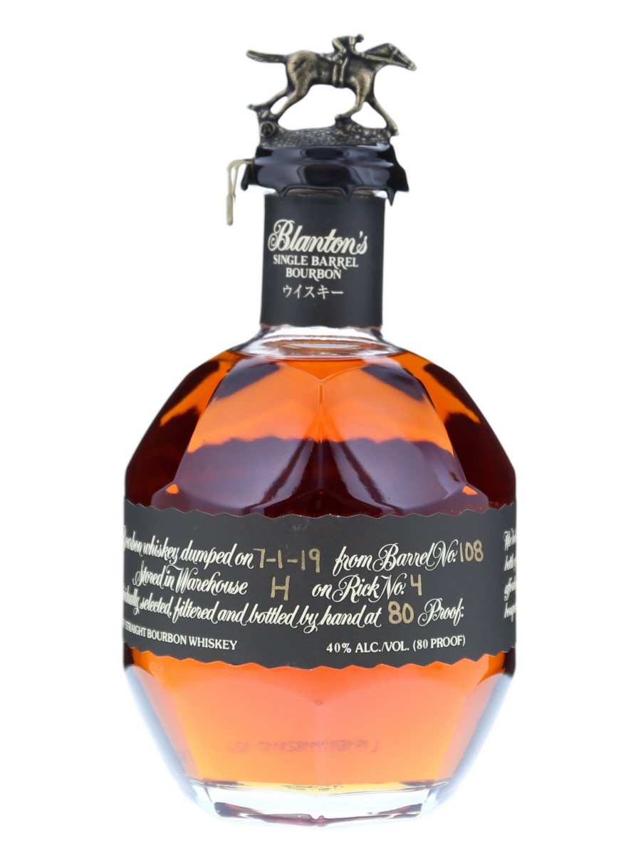 ブラントン ブラック シングル バレル バーボン 蔵出し日 7-1-19
