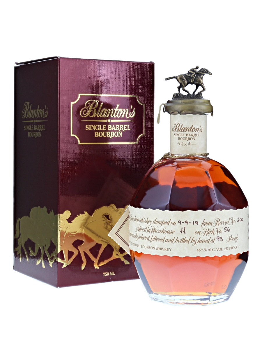 ♢【新品未開栓】 Blanton's SINGLE BARREL BOURBON Blanton's Single Barrel Bourbon Dumped on 9-9-19 75cl / US