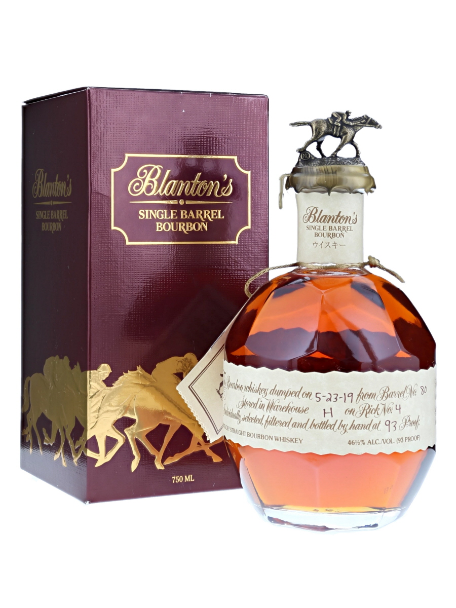 N*N様 ブラントン シングル Blanton's Single Dumped Blanton's Single Barrel Bourbon Dumped on 5-23-19 75cl / US 93