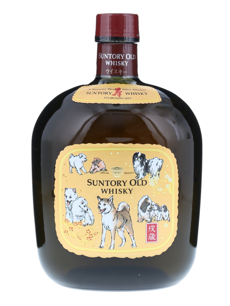 サントリー オールド 干支 ラベル 戌 750ml / 43% - 歌舞伎ウイスキー