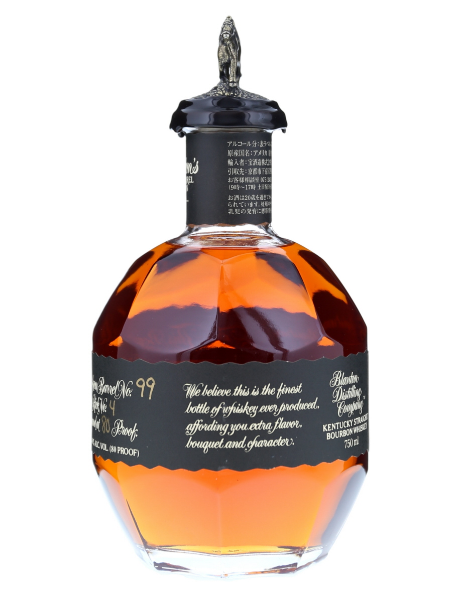 ブラントンブラック　シングルバレル　バーボンウイスキー 750ml BLANTON ブラントン ブラック Japan Edition 750ml – お酒の通販なら