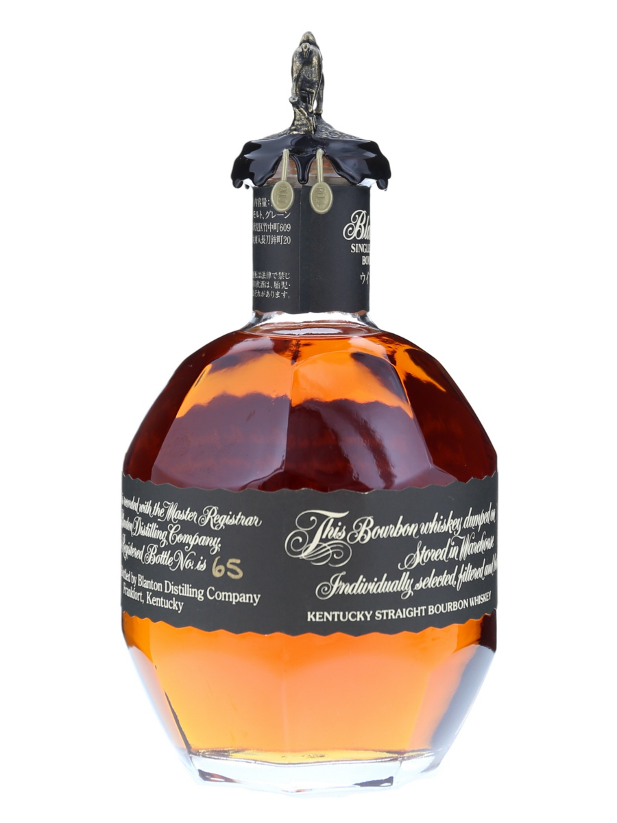 ブラントン ブラック シングル バレル バーボン 蔵出し日 7-2-19 750ml