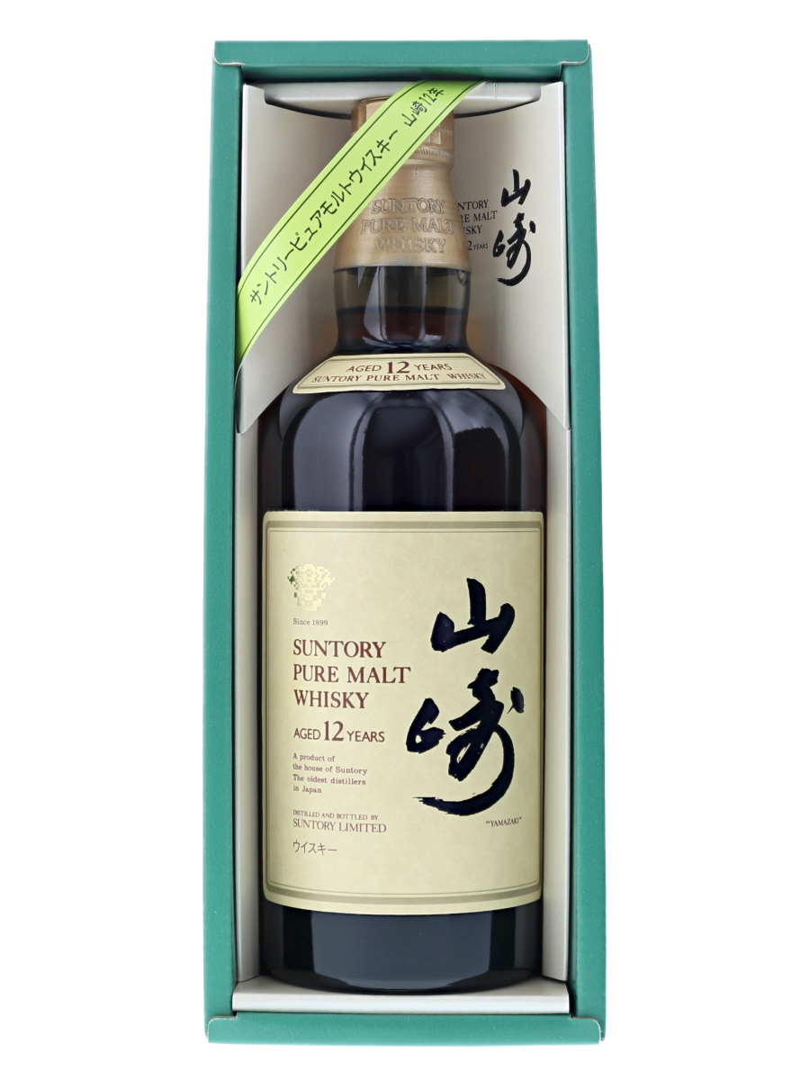 T58　サントリー火の巻　山崎　12年　ウィスキー 750ml　ピュアモルト 山崎 12年 ピュア モルト 750ml/ 43% - 歌舞伎ウイスキー 日本の