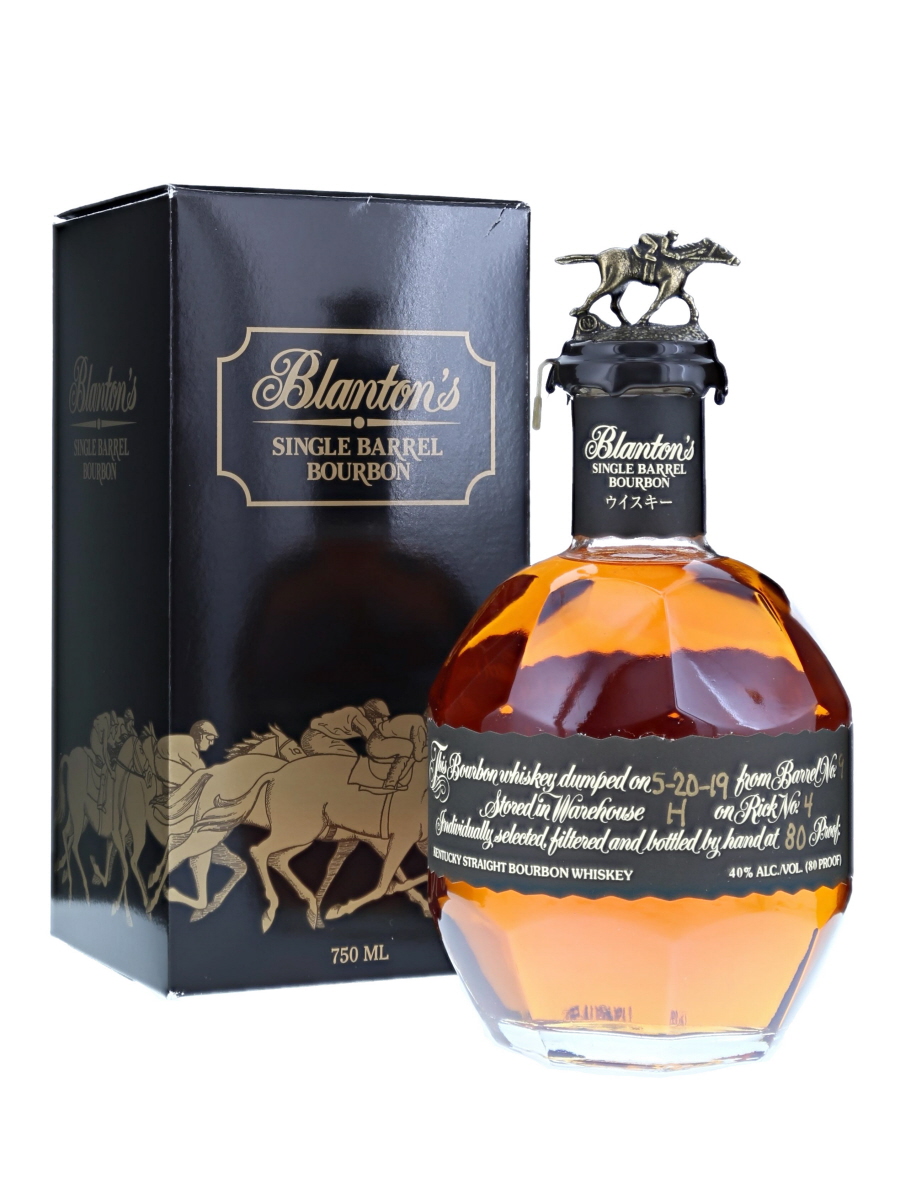 希少　ブラック　Blanton's シングルバレルバーボン 750 ML ブラントン 兵庫県内配送限定 ブラック シングル バレル 2021