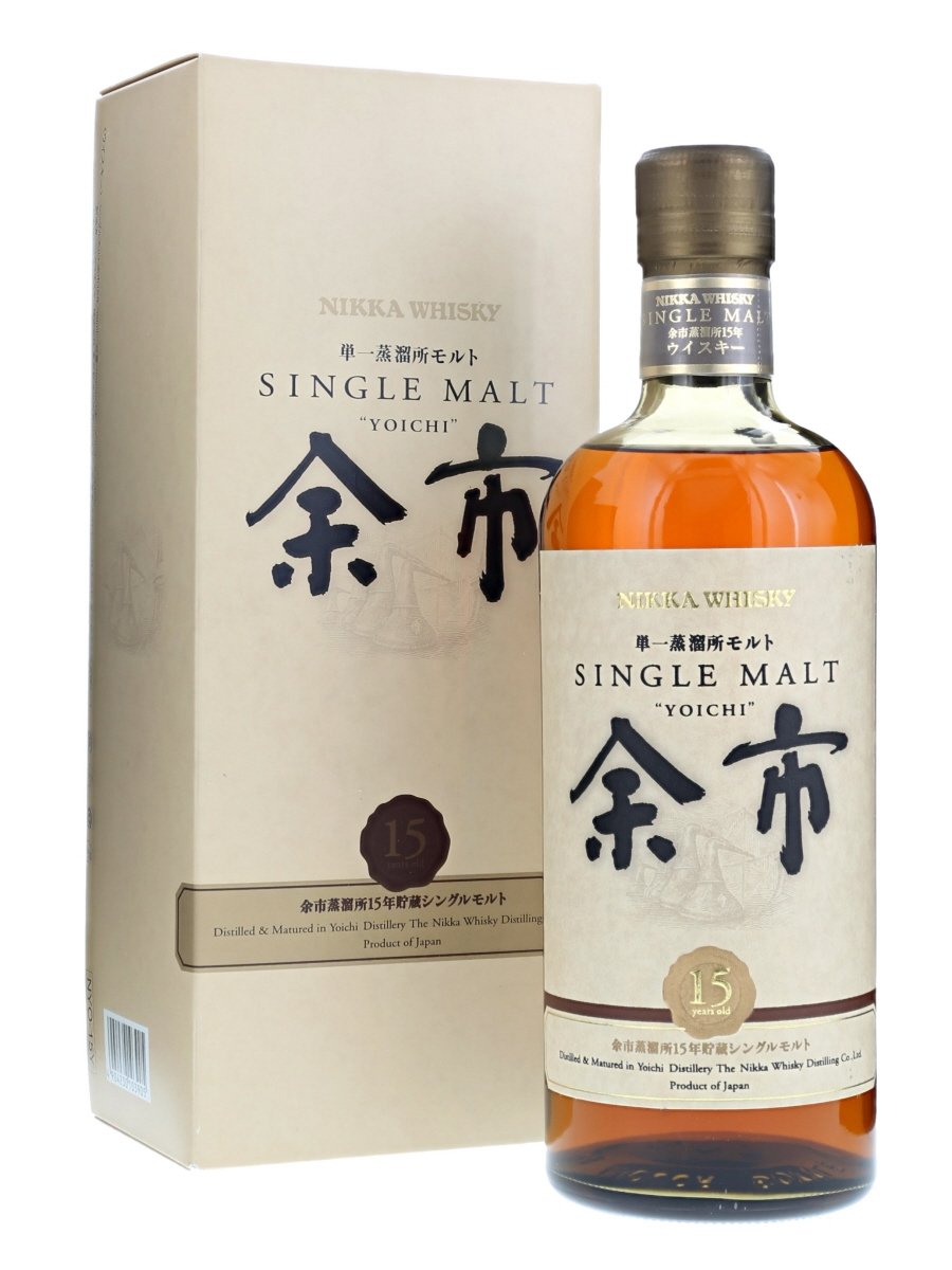 余市 15年 シングル モルト 旧ボトル 700ml/ 45% - Kabukiwhisky Buy Japanese whisky