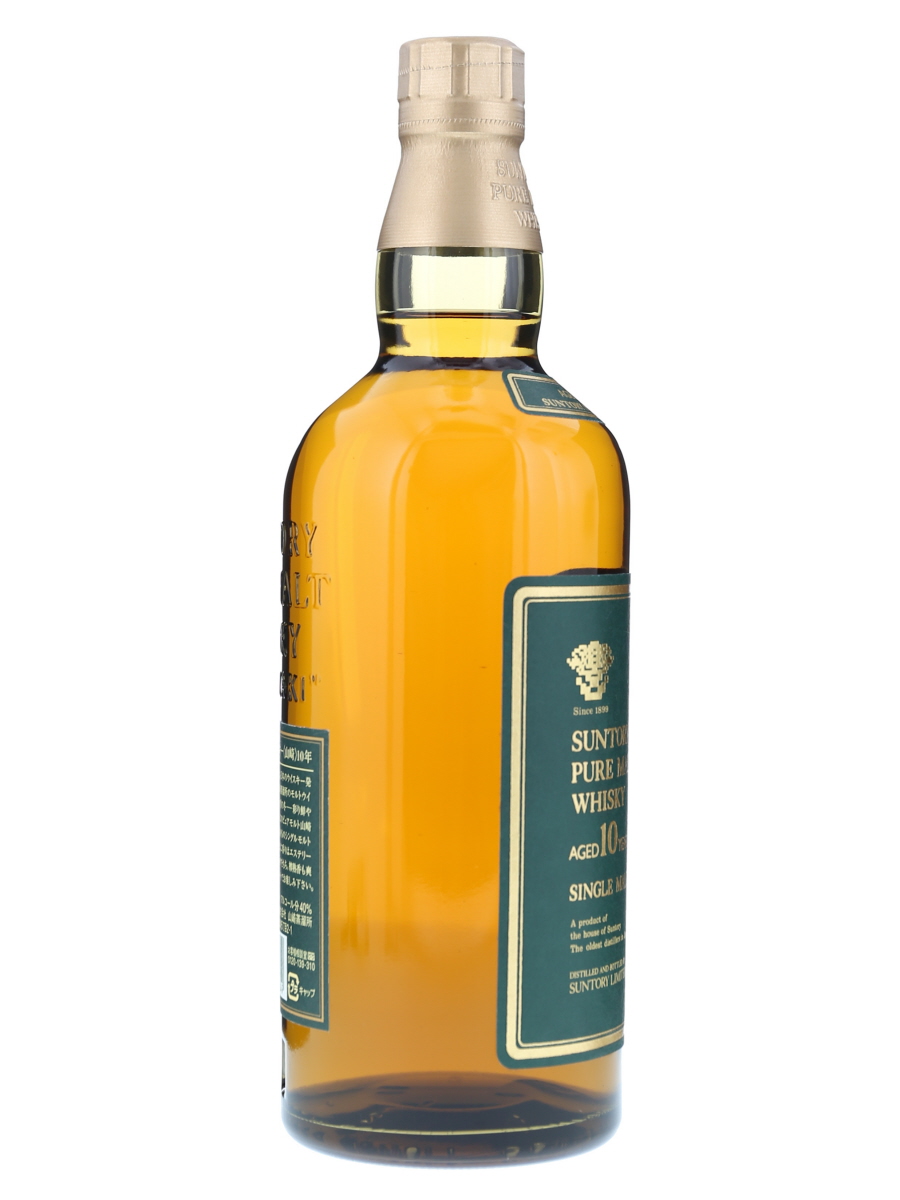 山崎 10年 ピュア モルト 緑ラベル 700ml / 40% - 歌舞伎