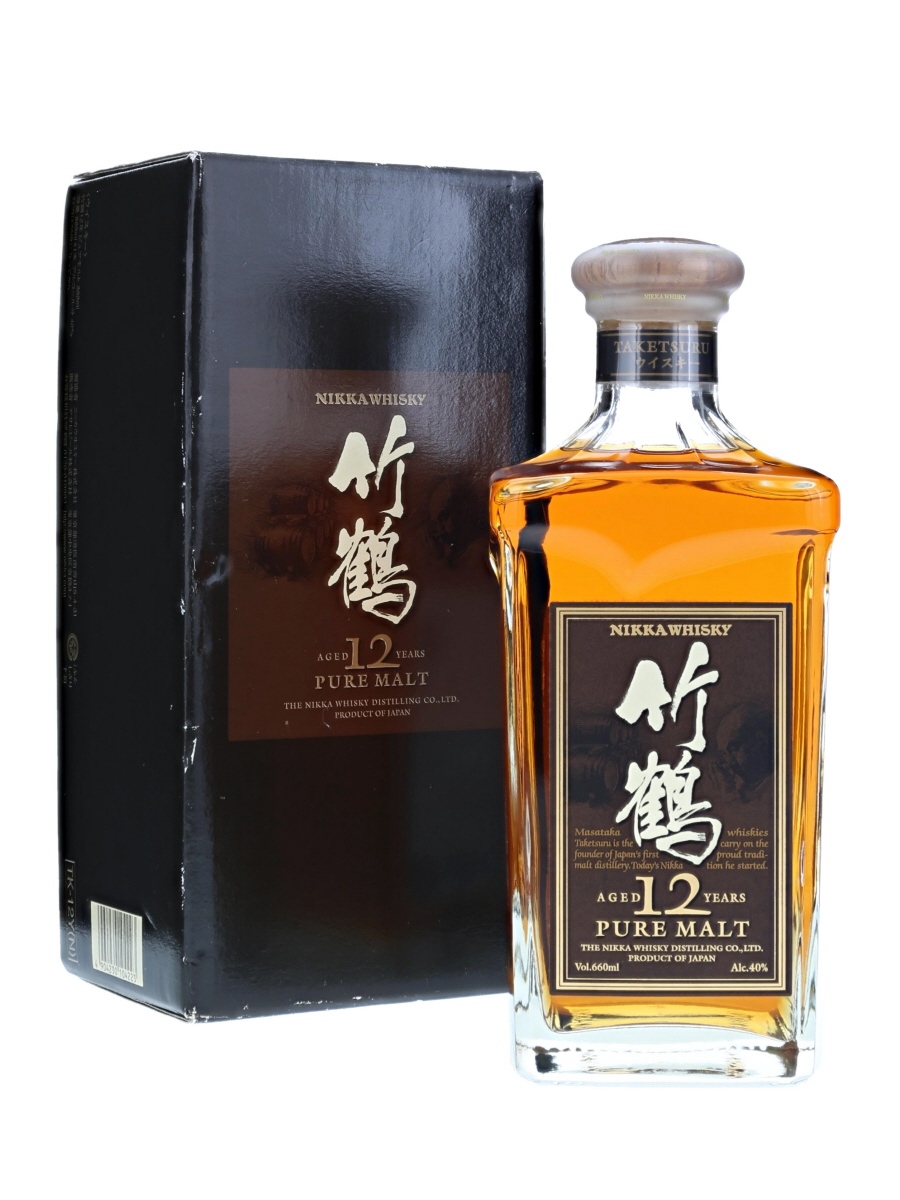 竹鶴ピュアモルト12年660ml 竹鶴12年 角瓶 ピュアモルト ウイスキー NIKKA PURE MALT WHISKY