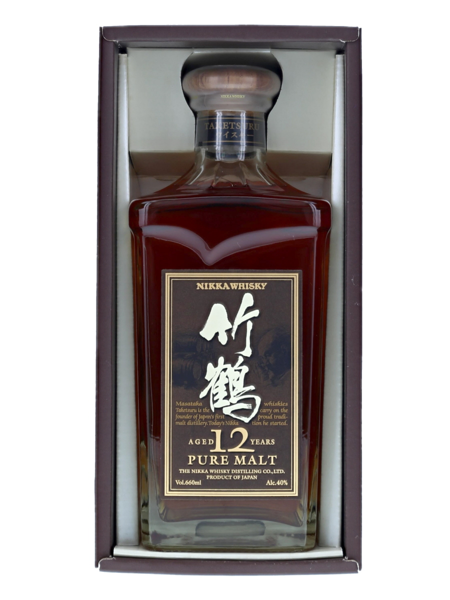 【未開栓】竹鶴 12年 ピュアモルト660ml    ① 古酒 未開封 竹鶴 12年 ピュアモルト 660ml 美品 - メルカリ