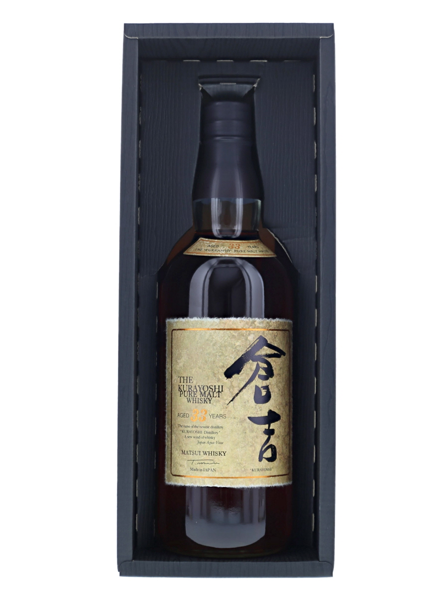 倉吉 ピュアモルトウイスキー 33年