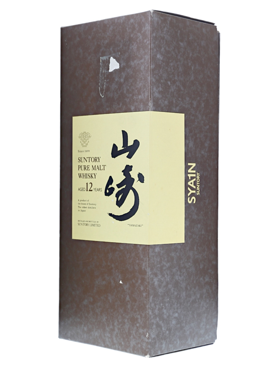 山崎 12年 ピュア モルト 750ml/ 43% - 歌舞伎ウイスキー 日本の