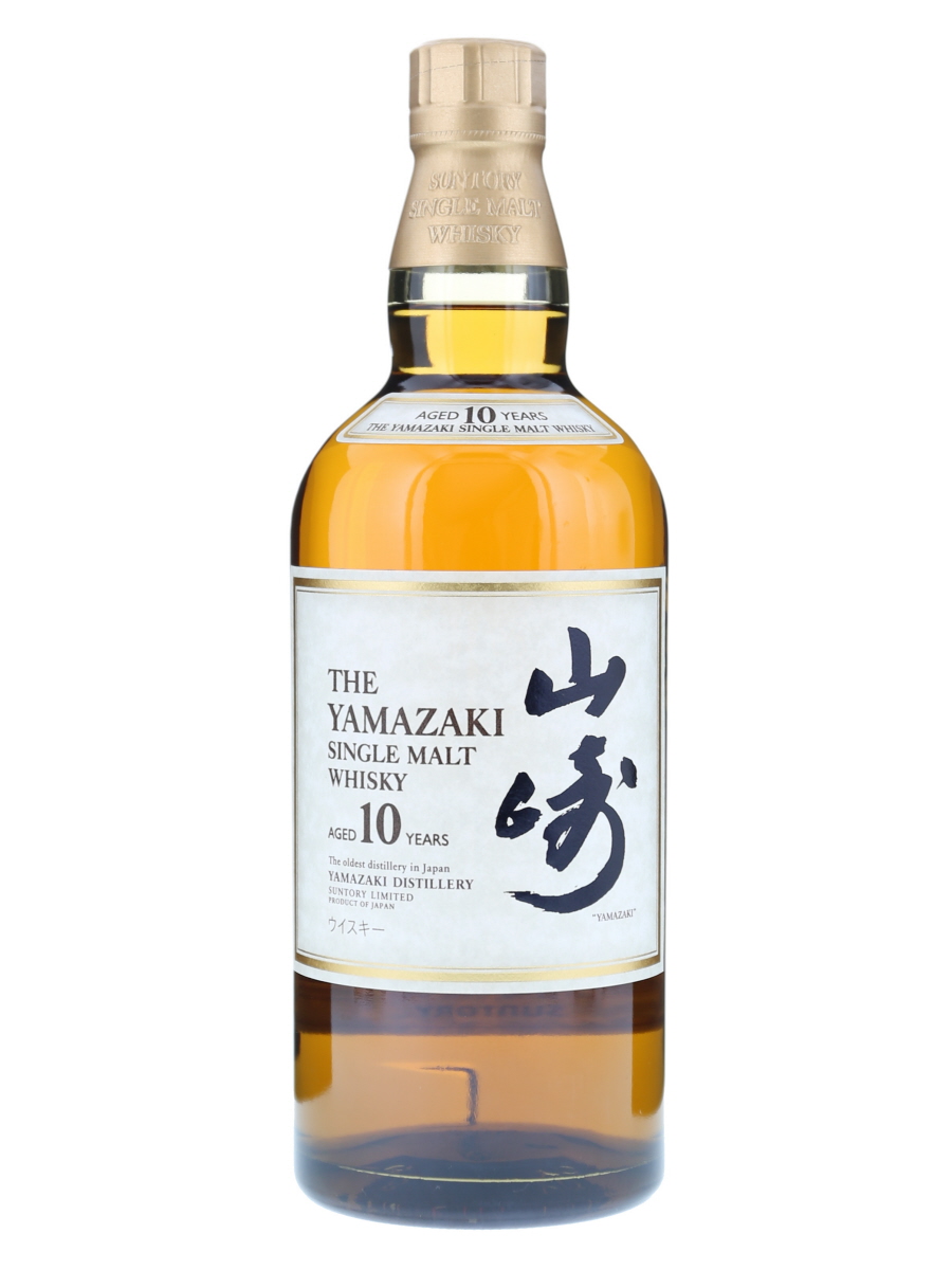 山崎 10年 シングル モルト 700ml/ 40% - 歌舞伎ウイスキー 日本の