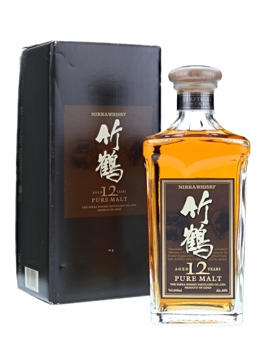 竹鶴 12年 ピュア モルト 旧ボトル (ギフト箱) 660ml / 40