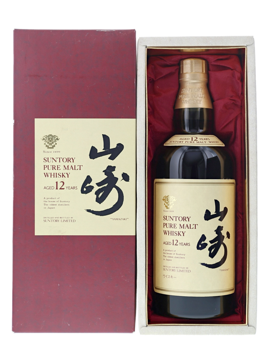 山崎 12年 ピュア モルト 750ml / 43% - 歌舞伎ウイスキー 日本の