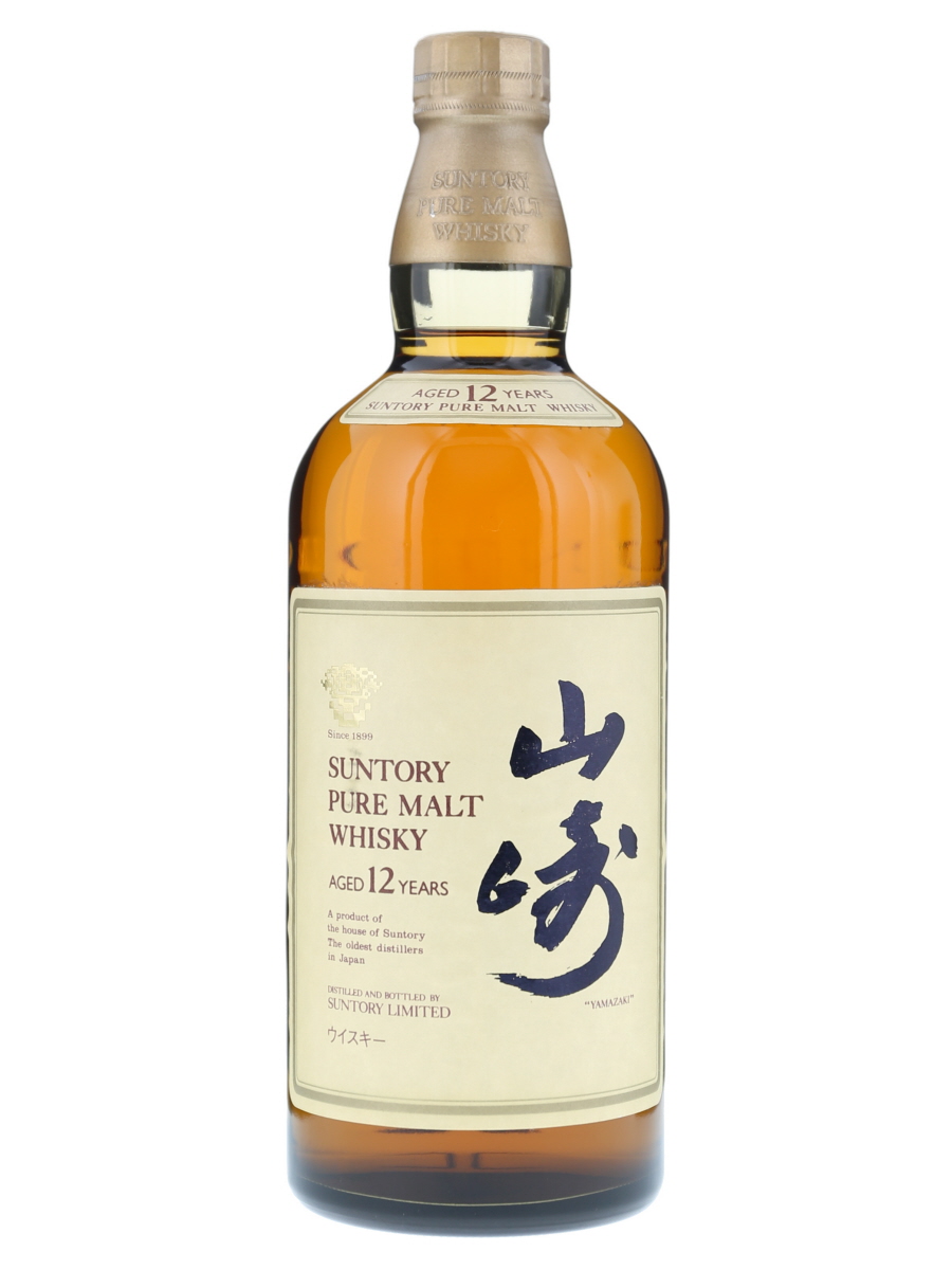 ◆未開栓 ウイスキー サントリー 山崎 12年 ピュアモルト 750ml　43% 山崎 12年 ピュア モルト 750ml/43% - 歌舞伎ウイスキー 日本の