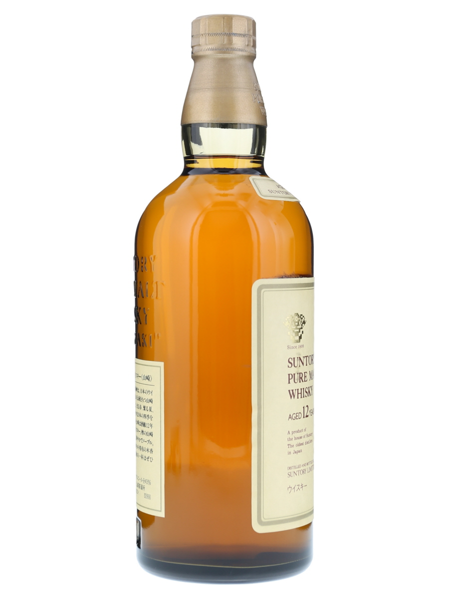 山崎 12年 ピュア モルト 750ml/43% - 歌舞伎ウイスキー 日本の