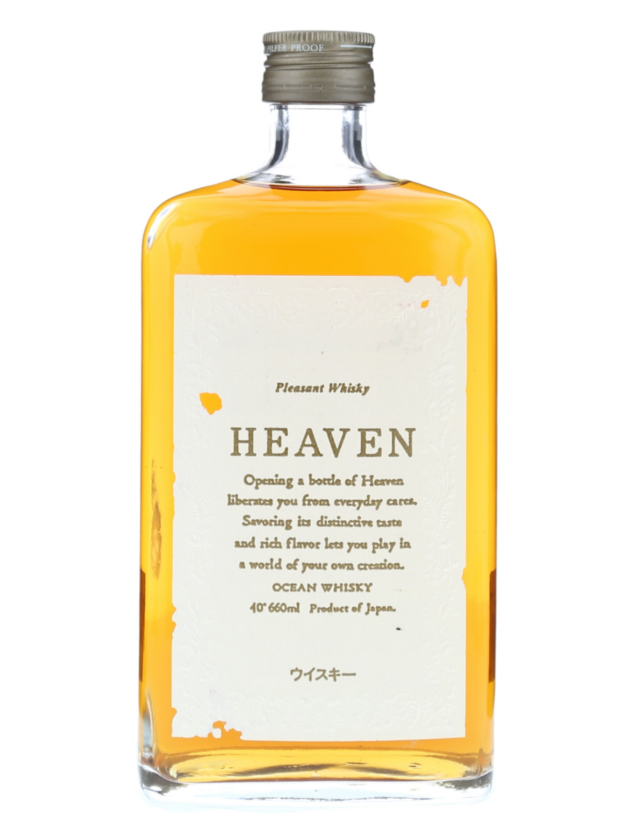 三楽オーシャン　ヘブン　HEAVEN　660ml 40%　古酒未開栓　箱なし② 三楽 ヘブン 660ml / 40% - 歌舞伎ウイスキー 日本のウイスキー通販