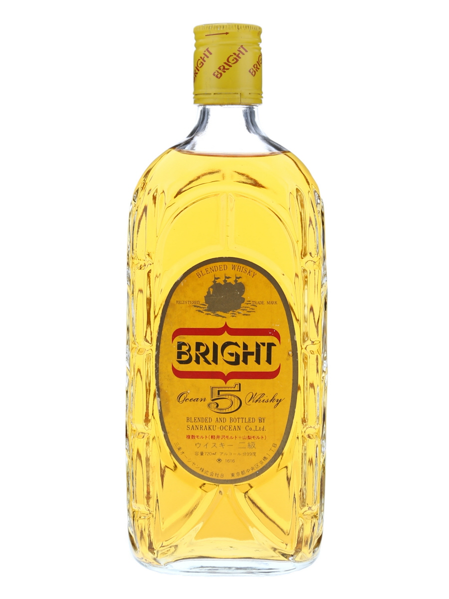 希少BRIGHT Ocean Whisky 720ml 二級表記