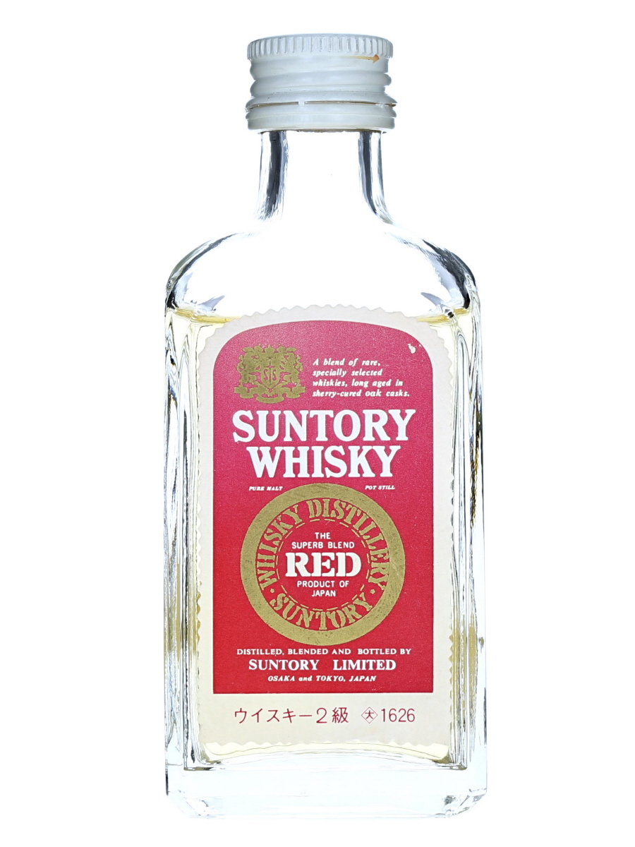 サントリー ウイスキー レッド ミニチュア 50ml / 39% - 歌舞伎