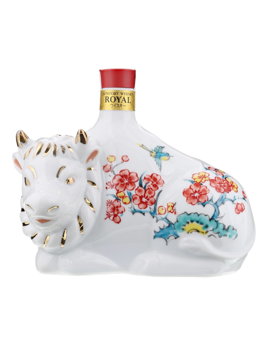 SUNTORY ローヤル 干支ボトル 丑 2021年 陶器 国産ウイスキー サントリー ローヤル 干支 陶器 丑 ボトル 2021 600ml / 43