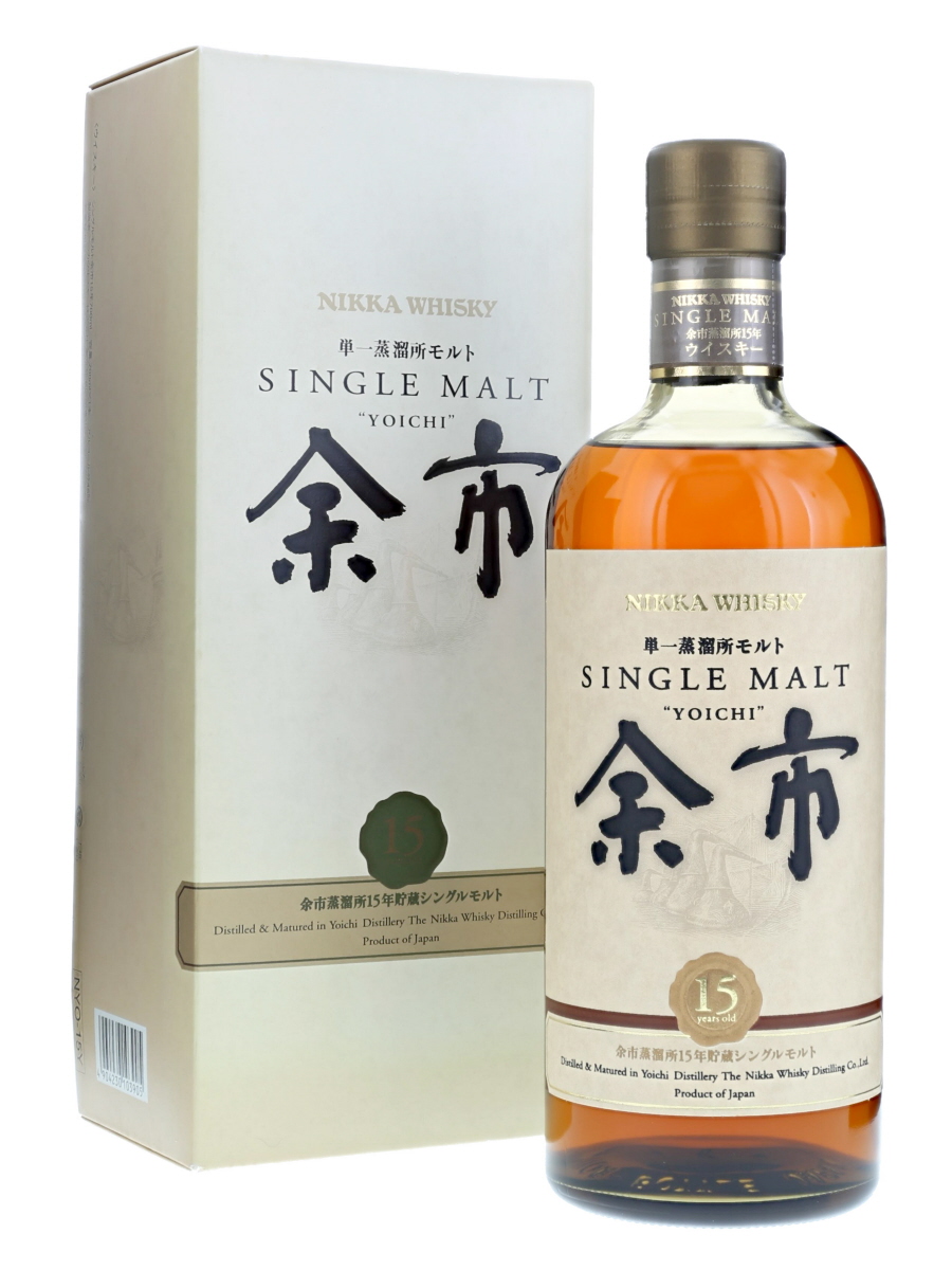 余市 15年 シングル モルト 単一蒸留所モルト表記 700ml / 45% - Kabukiwhisky Buy Japanese whisky