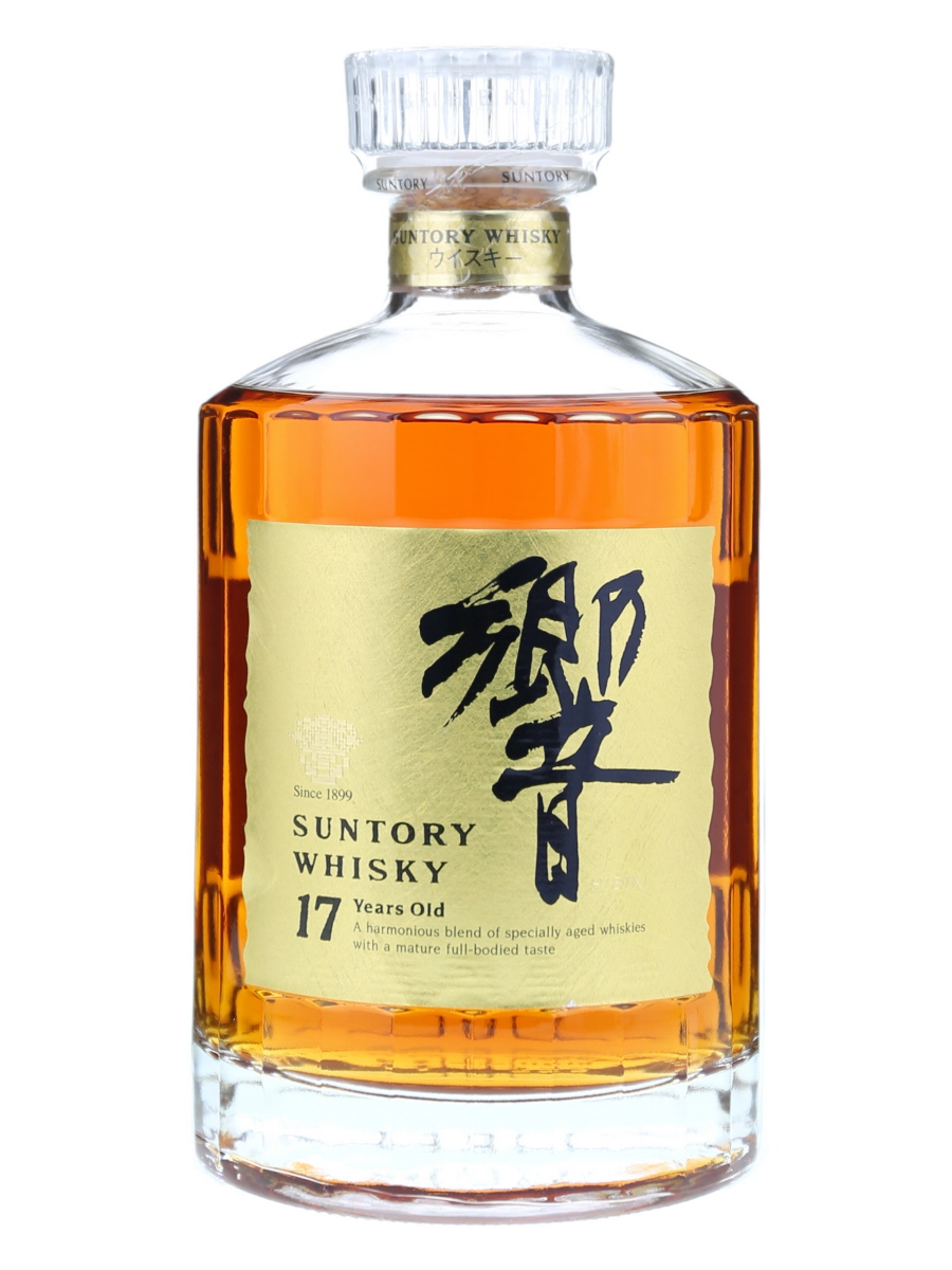 響 17年 旧ボトル ゴールドラベル 750ml / 43% - 歌舞伎