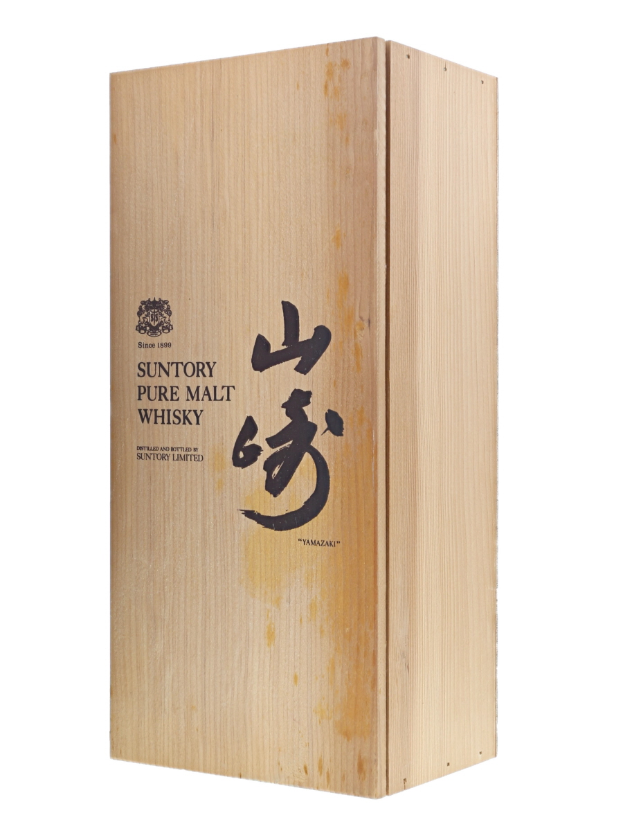 山崎 12年 ピュアモルト (木箱) 特級表示 760ml / 43% - 歌舞伎