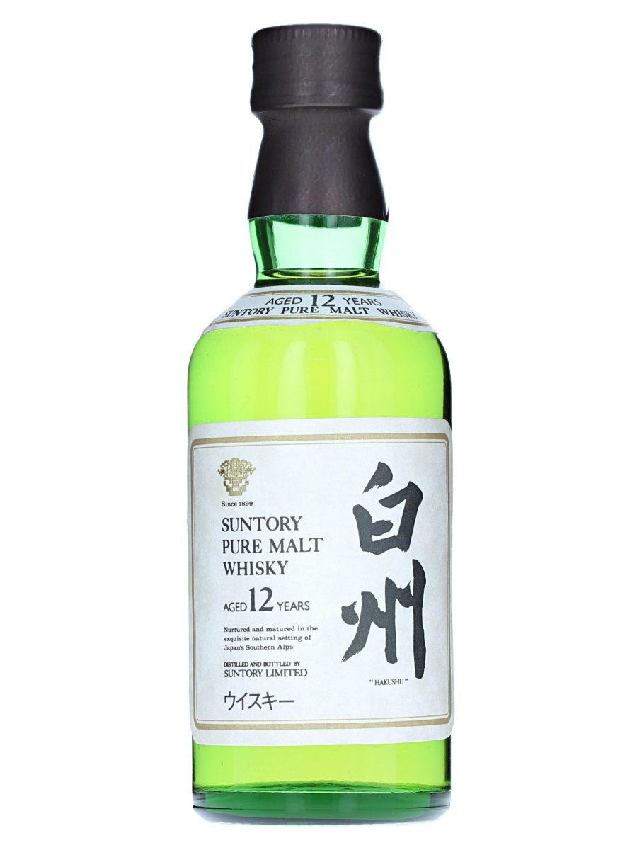 白州 12年 ピュア モルト 50ml / 43% - 歌舞伎ウイスキー 日本の