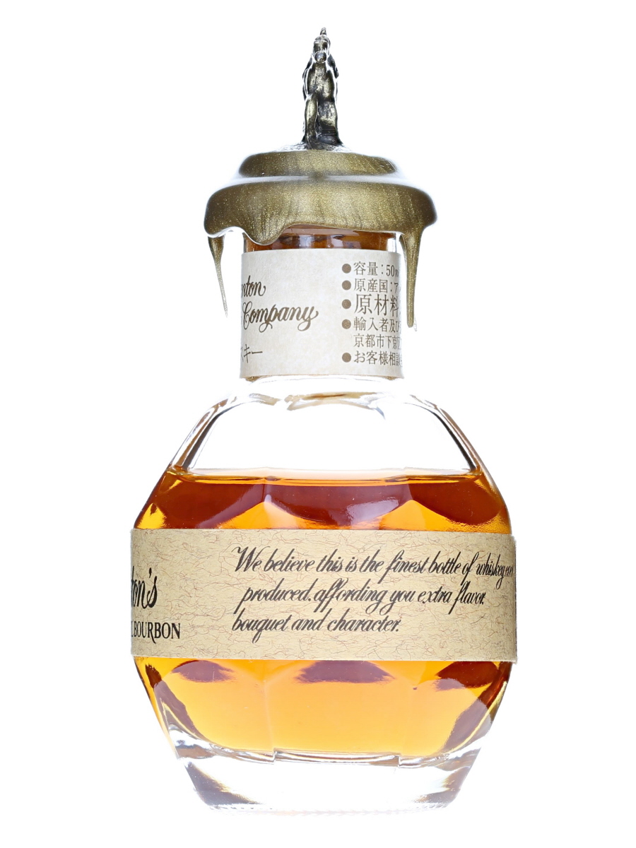 【ミニチュアボトル】Blanton’s（ブラントン）※液面低下 KBM337_h02.jpg