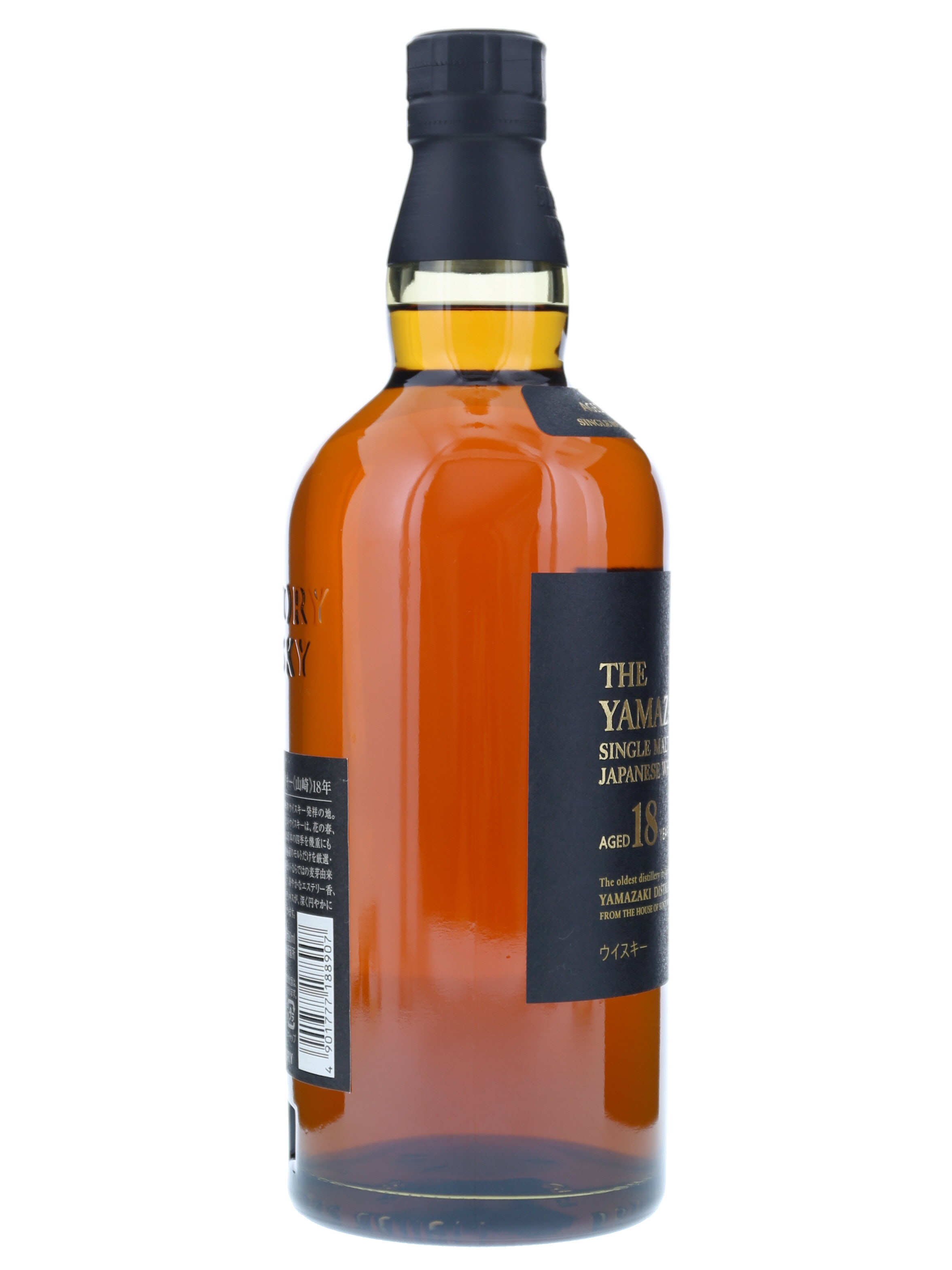山崎 18年 シングル モルト (2019 新ラベル）700ml / 43% - 歌舞伎