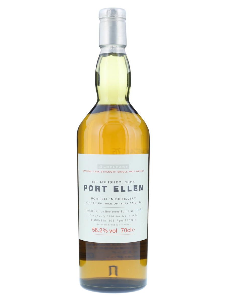 ポート エレン 25年 1978-2004 4th 700ml / 56.2% - 歌舞伎ウイスキー