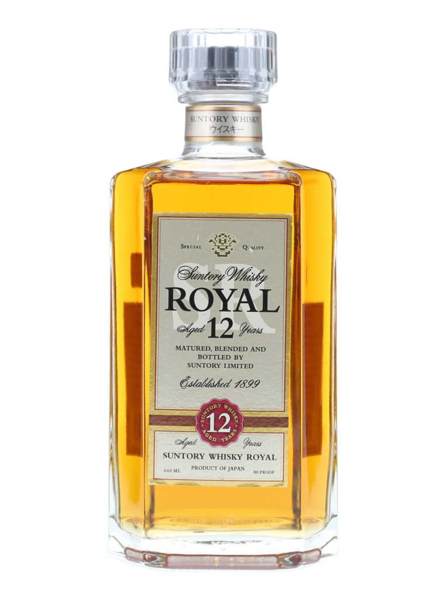 Suntory Royal 12 Years Blended Whisky Slim Bottle (Bottle Damage 