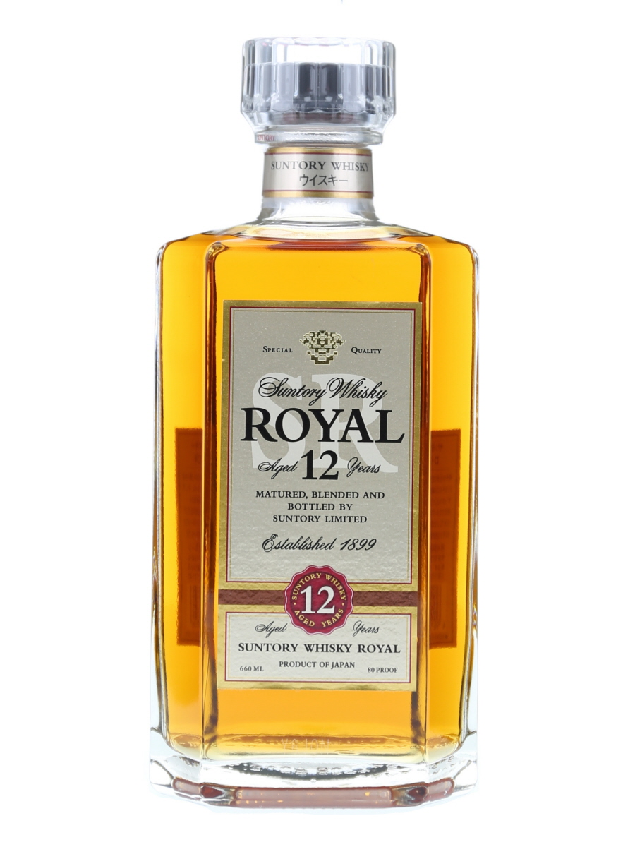 サントリー ローヤル 12年 スリム ボトル ボトル傷有 660ml / 40 サントリー ローヤル 12年 スリム ボトル ボトル傷有 660ml / 40