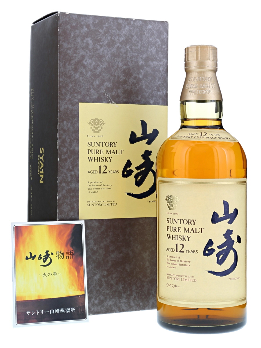 山崎 12年 ピュア モルト 750ml / 43% - 歌舞伎ウイスキー 日本の