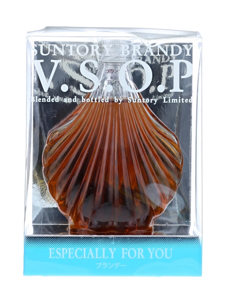 サントリー ブランデー VSOP 貝殻型 箱傷 80ml / 40% - 歌舞伎