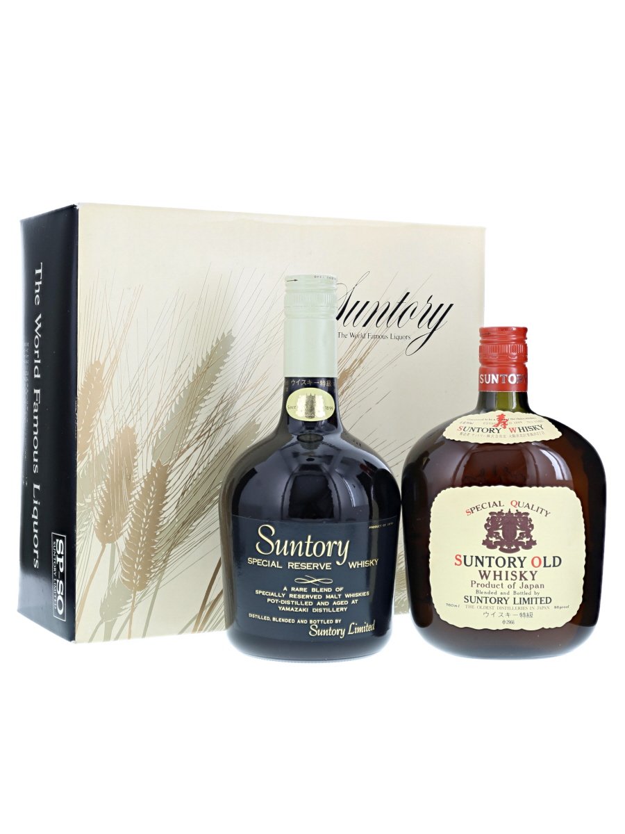 サントリー リザーブ オールド 特級表示 2本 ギフトセット 760ml / 43% - Kabukiwhisky Buy Japanese  whisky