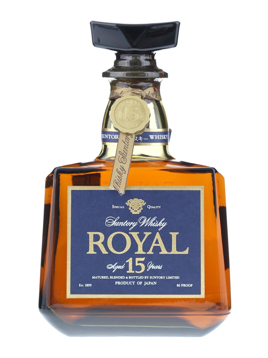 サントリー ローヤル 15年 700ml / 43% - 歌舞伎ウイスキー 日本の