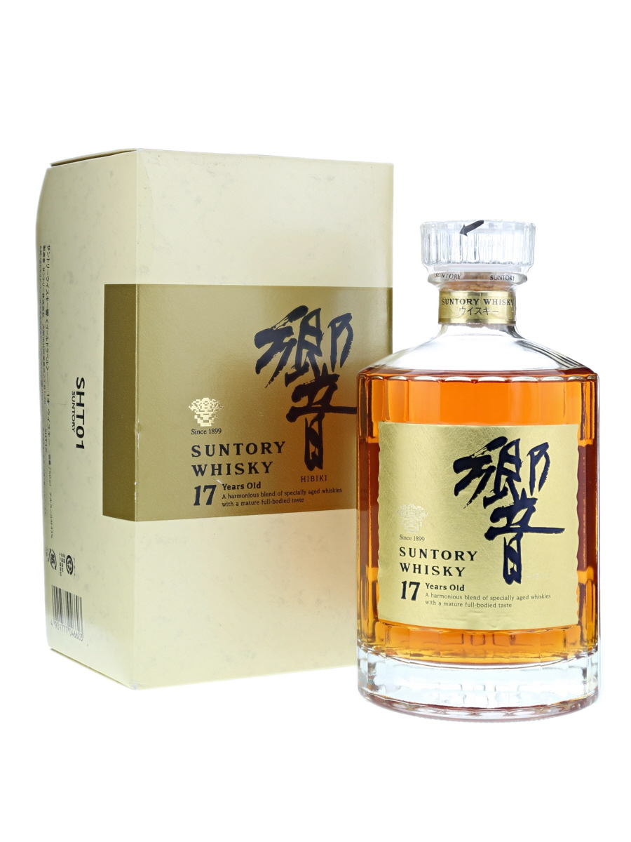 響 17年 旧ボトル ゴールドラベル 750ml / 43% - 歌舞伎ウイスキー