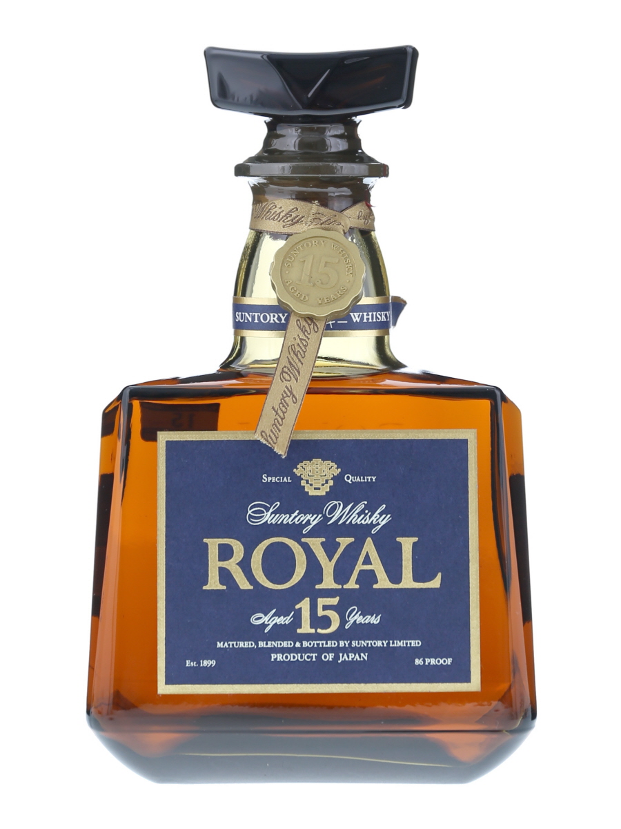 サントリー ローヤル 15年 700ml / 43% - 歌舞伎ウイスキー 日本の