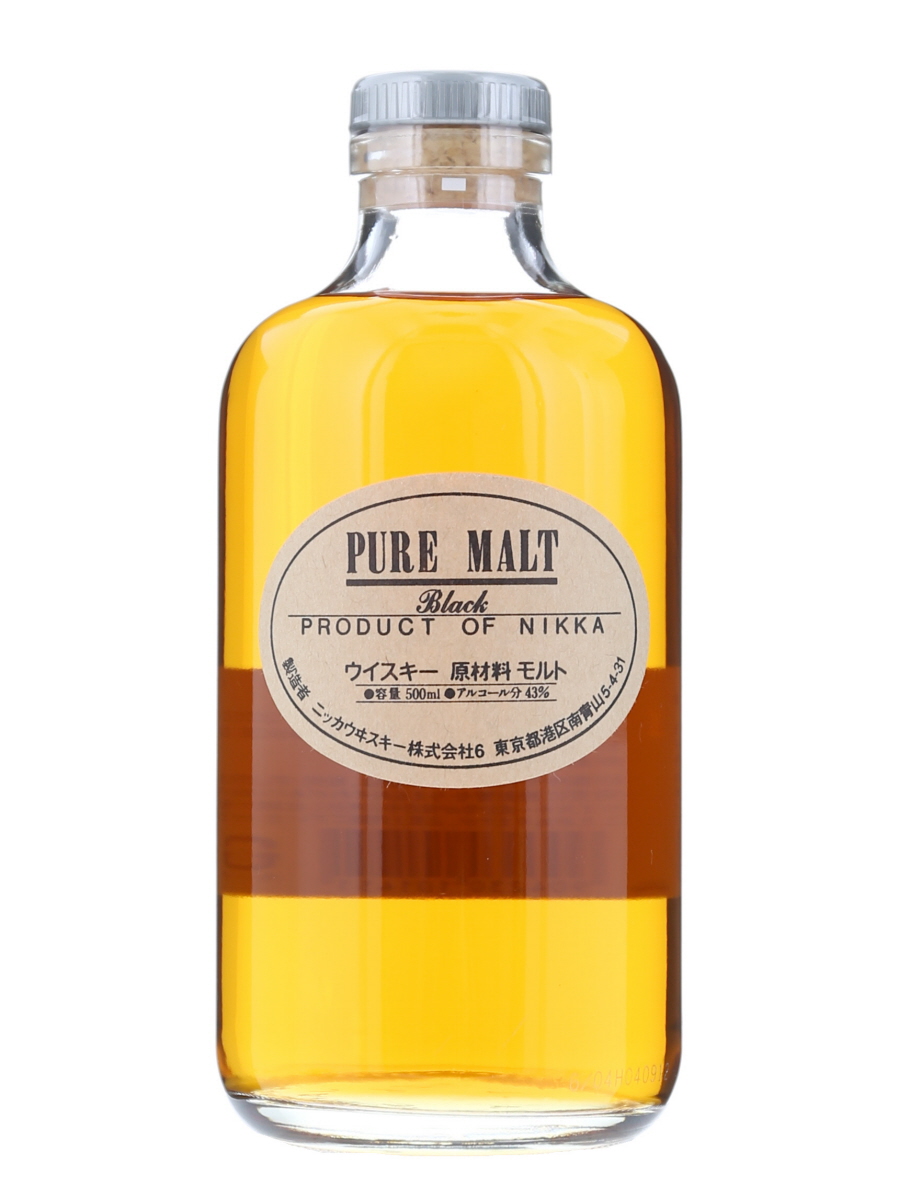 ニッカ ピュア モルト ブラック 500ml / 43% - 歌舞伎ウイスキー 日本