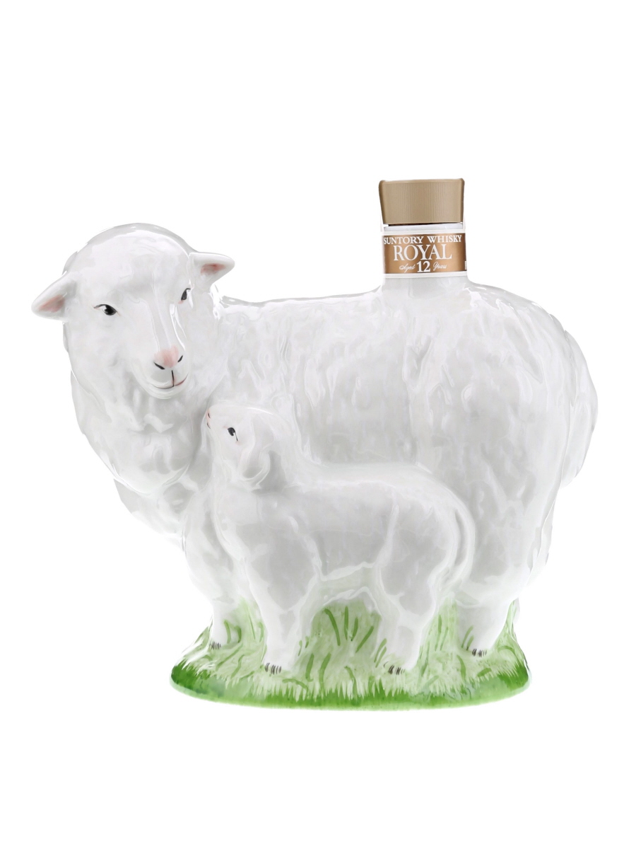 サントリー ローヤル 12年 干支 2003 陶器 ボトル 未 600ml / 43